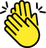 clapping hands emoji