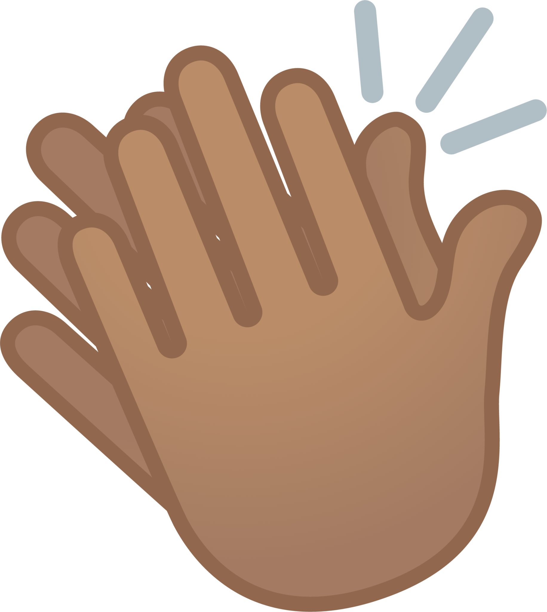 handshake (brown) Emoji - Download for free – Iconduck