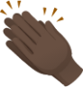 Clapping hands skin 5 emoji emoji