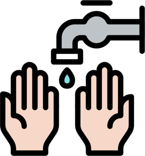 clean coronavirus hand handwashing hygiene tap wash 2 illustration
