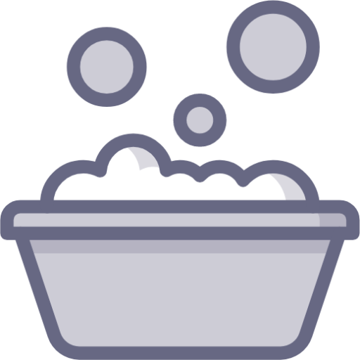 clean wash basin icon