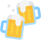 clinking beer mugs emoji