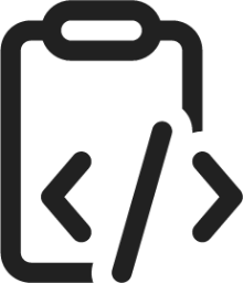 Clipboard Code icon