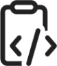 Clipboard Code icon