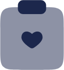 Clipboard Heart icon