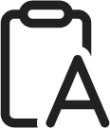 Clipboard Letter icon