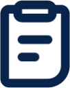 clipboard line file icon
