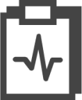 clipboard pulse icon
