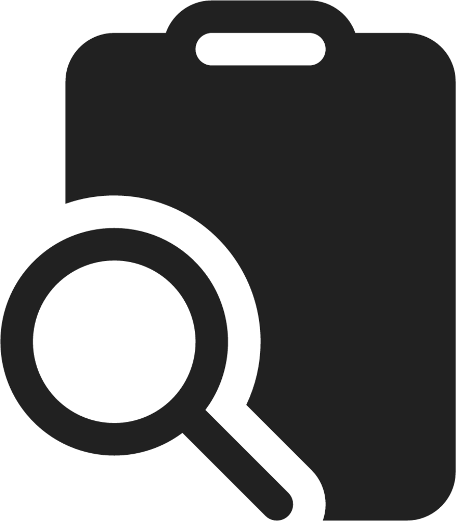 Clipboard Search icon