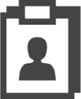 clipboard user icon