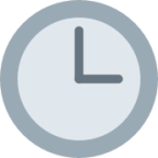 clock face three oclock emoji