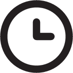 clock outline icon