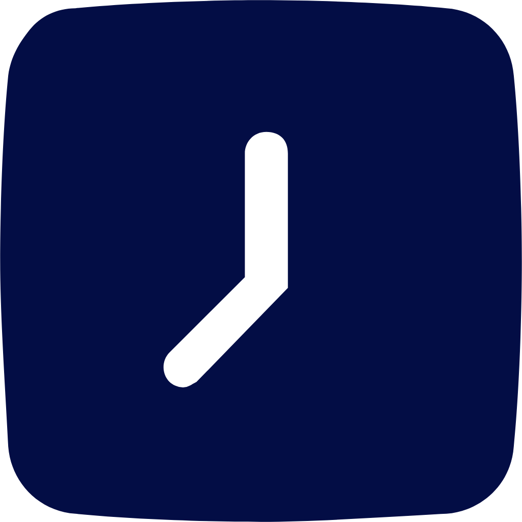 clock square 1 icon