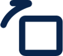 clockwise line design icon