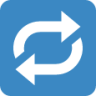 clockwise rightwards and leftwards open circle arrows emoji