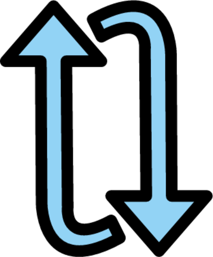 clockwise vertical arrows emoji