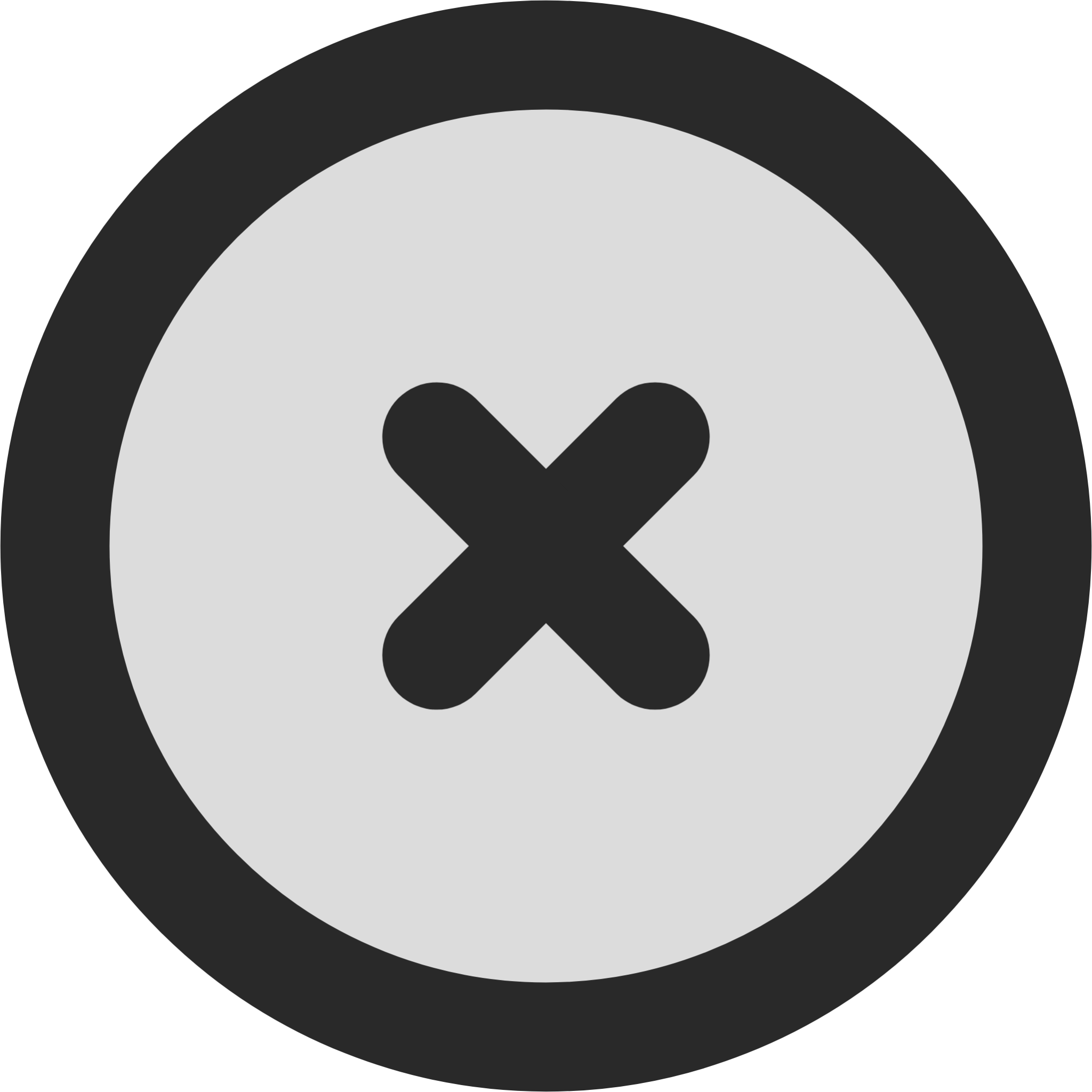 close circle 1 icon