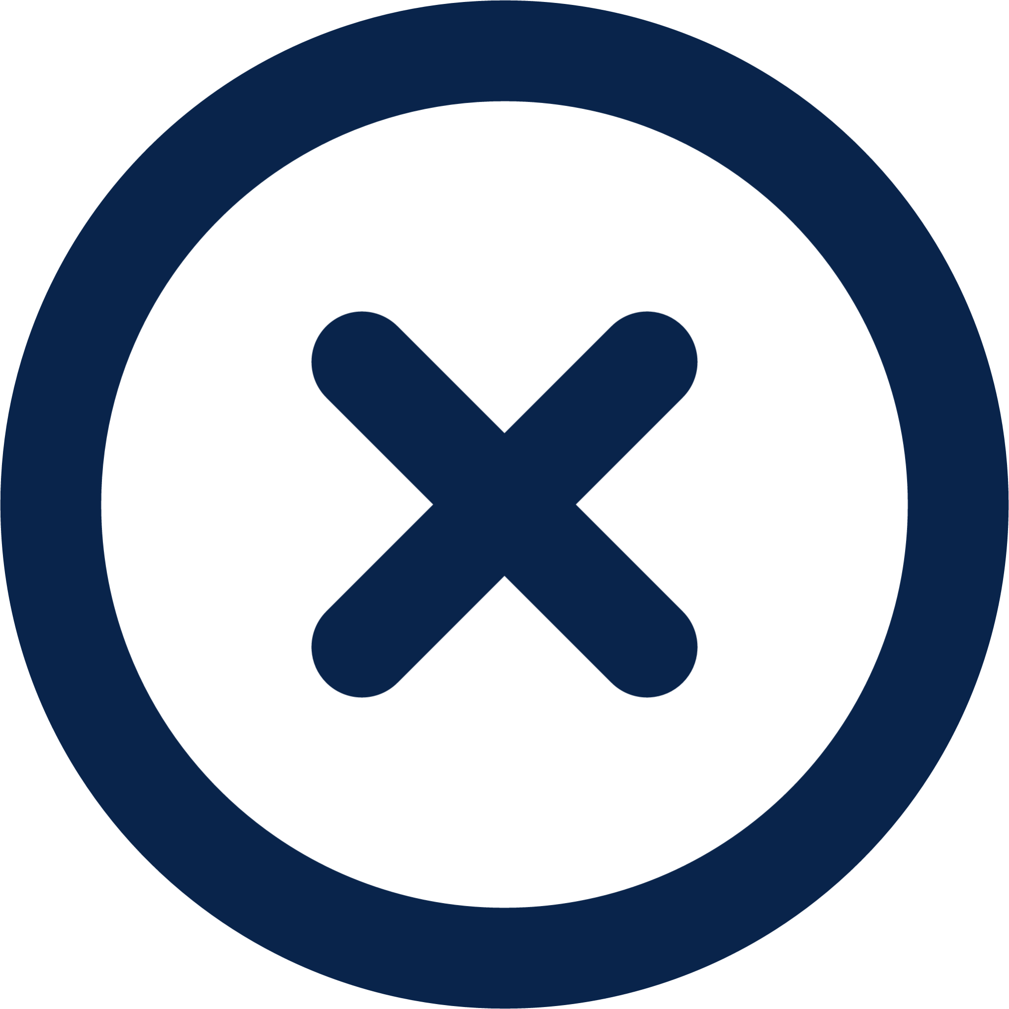 close circle line system icon