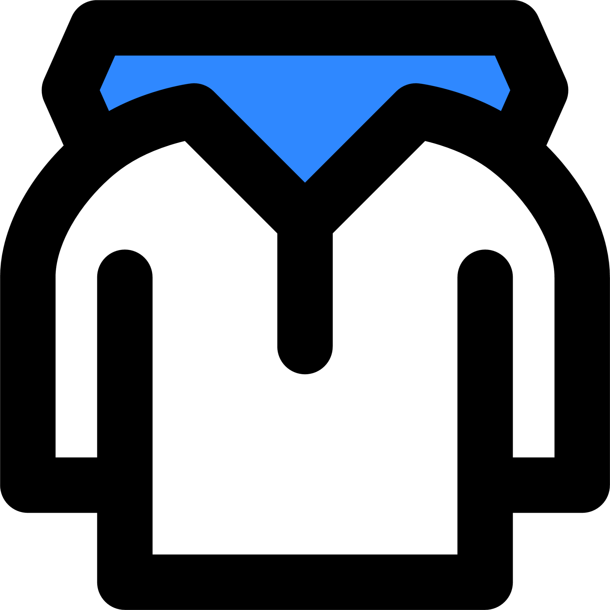 clothes hoodie icon
