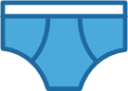 clothing briefs icon