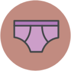 clothing briefs icon