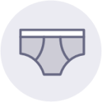 clothing briefs icon