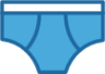 clothing briefs icon