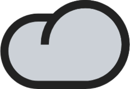 Cloud alt duotone icon