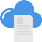 cloud book icon