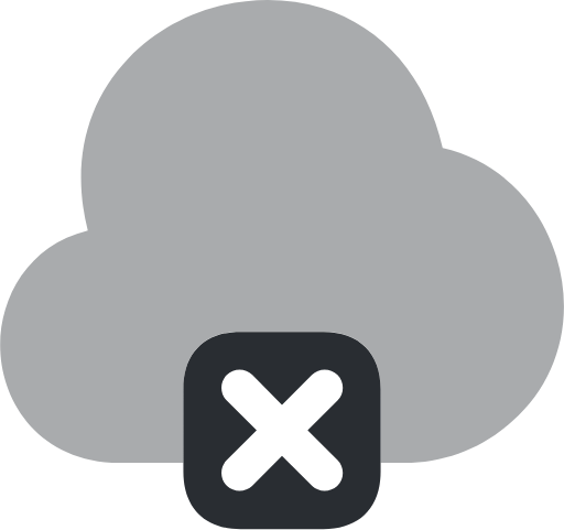 cloud cross icon