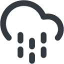 cloud drizzle icon