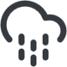 cloud drizzle icon