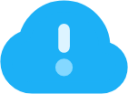cloud error icon
