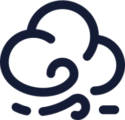 cloud fast wind icon