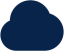 cloud fill weather icon