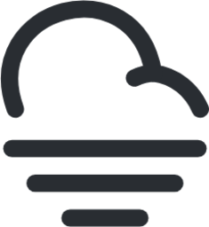 cloud fog icon
