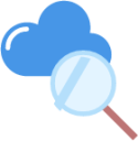 cloud investigate icon