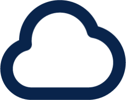 cloud line weather icon