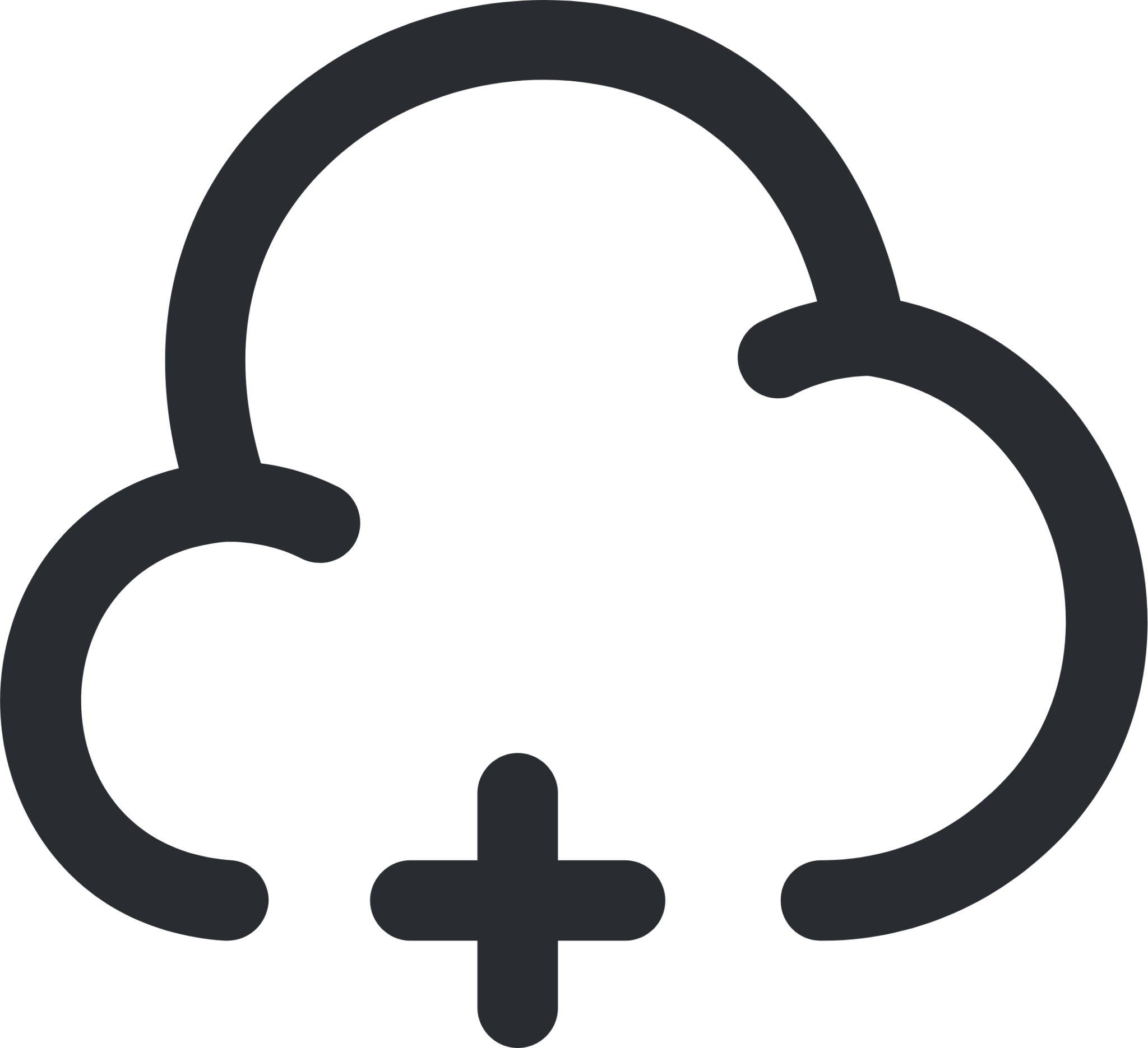 cloud plus icon