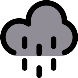 cloud raining icon