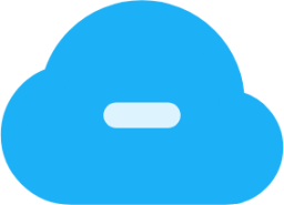 cloud remove icon