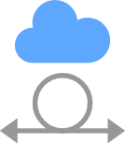 cloud sides icon