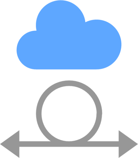 cloud sides icon