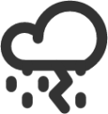 cloud storm icon