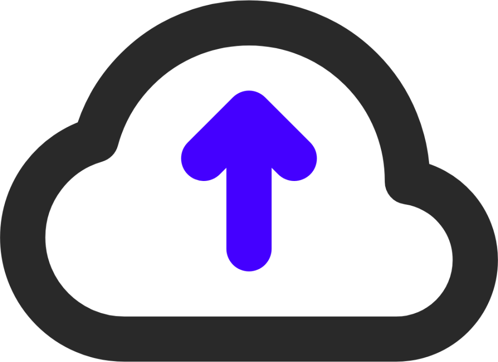 cloud upload icon