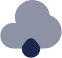 Cloud Waterdrop icon