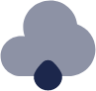 Cloud Waterdrop icon