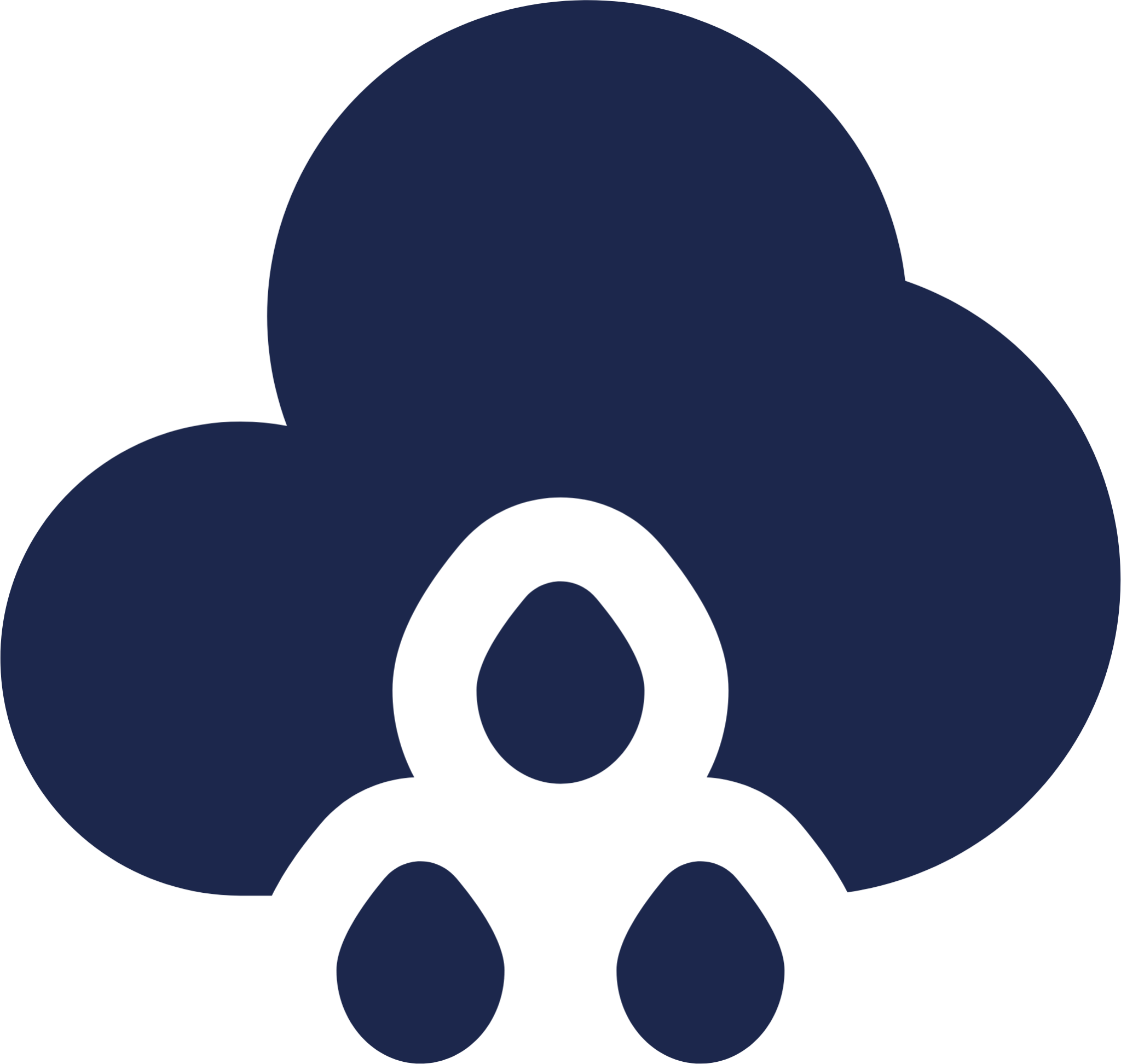 Cloud Waterdrops icon