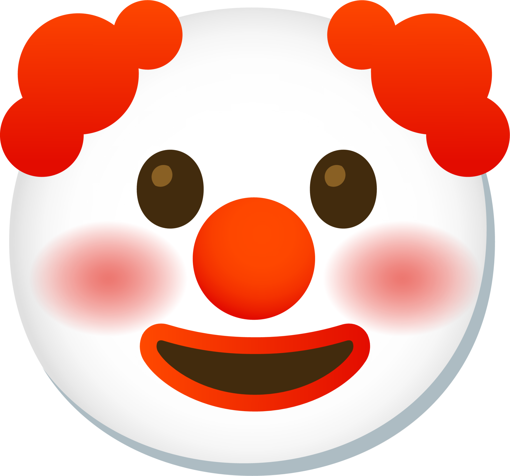 clown face emoji
