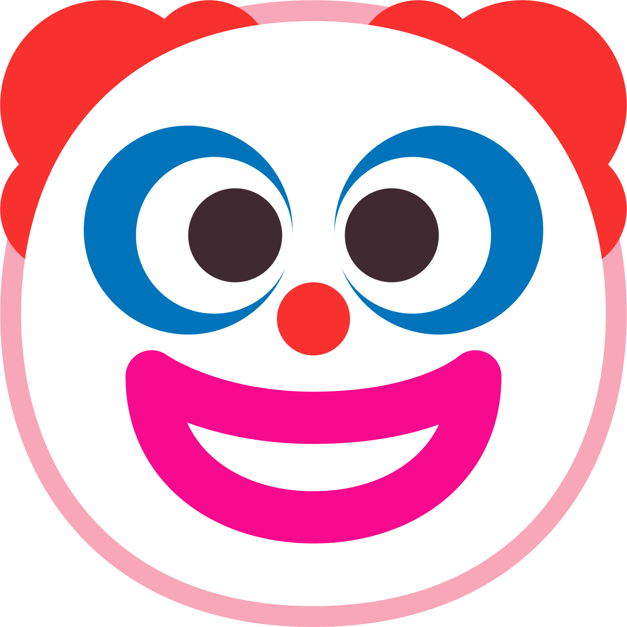 Эмодзи клоуна закон. Клоун эмодзи. Клоунский смайлик. Клоун из смайликов. Смайлик клоуна айфон.